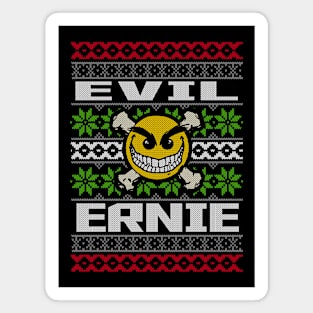 Ugly Christmas Sweater - Evil Ernie Magnet